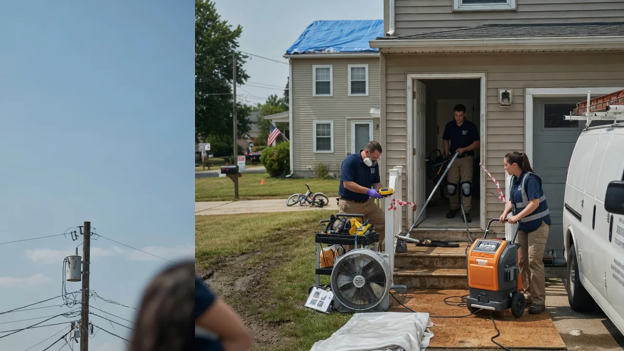 Water Damage Repair in Fredericktown, PA near me